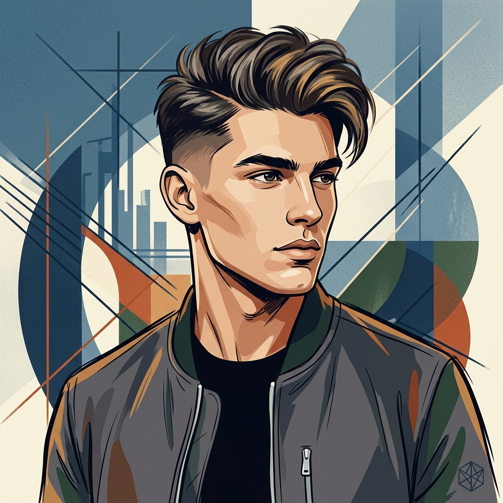 Featured image: The Ultimate Guide: Male Diamond Face Shape Hairstyles