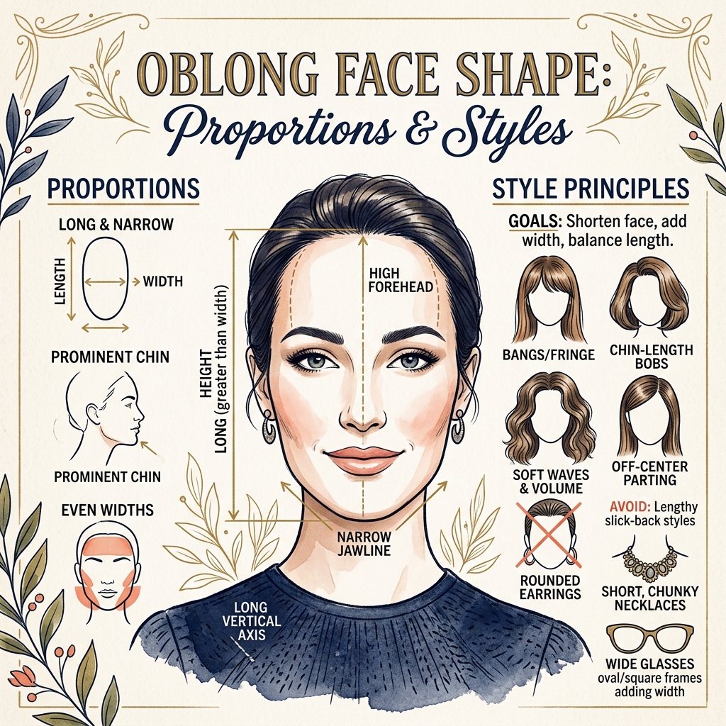 Featured image: The Ultimate Guide to the Oblong Shaped Face
